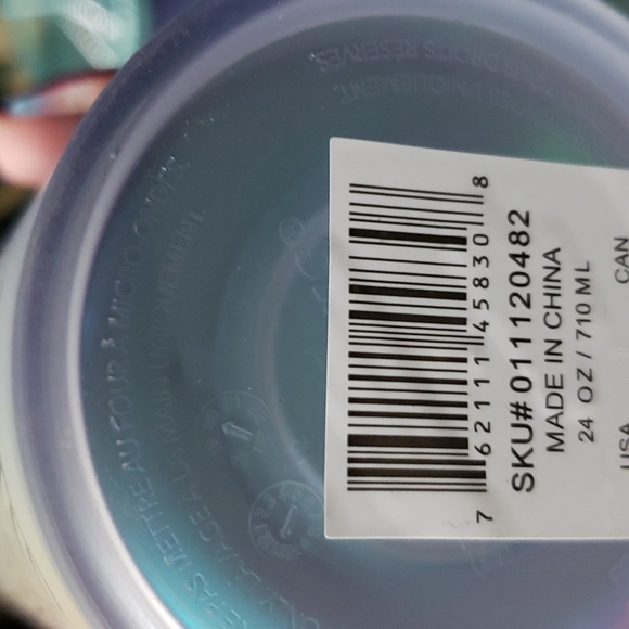 NWT Set of 2 Starbucks Aqua colored Mermaid Tail Tumblers 24 oz. - Picture 6 of 8